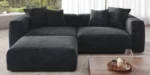 Mesa L-Shape 3 Seater Sectional Sofa | Corduroy