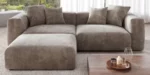 Mesa L-Shape 3 Seater Sectional Sofa | Corduroy